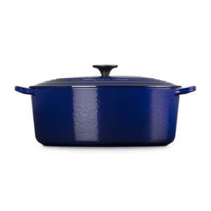 Le Creuset Indigo Cast Iron Oval Casserole 31cm